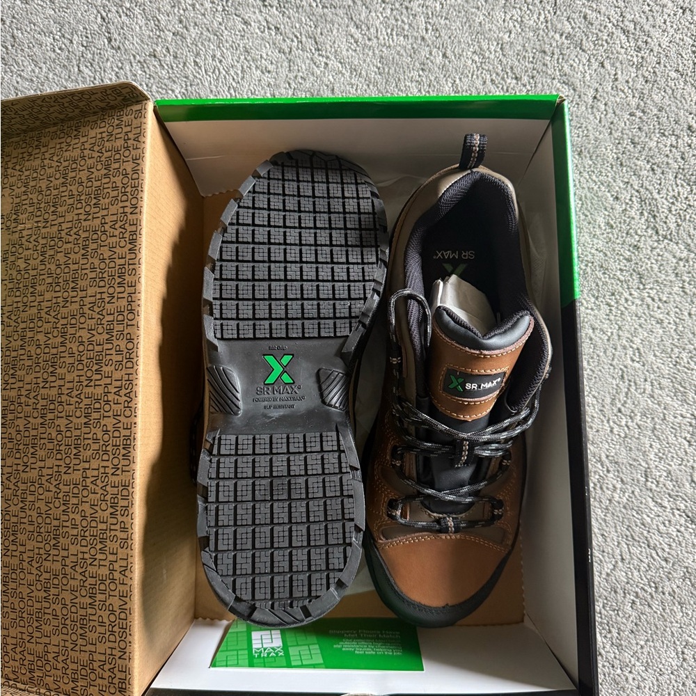 Men's Brown Winston MaxTRAX® Composite Toe Low Hiker (SRM4660)